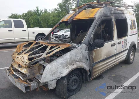 2012 Ford Transit Connect Xlt z USA, uszkodzony, nr VIN NM0LS7BN6CT076783